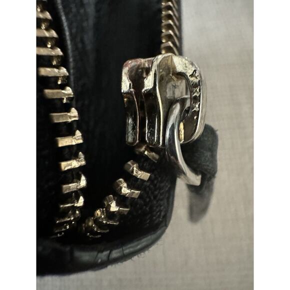 Paul Smith Fold Wallet Zipper Mini Leather Genuine Black - Picture 11 of 13